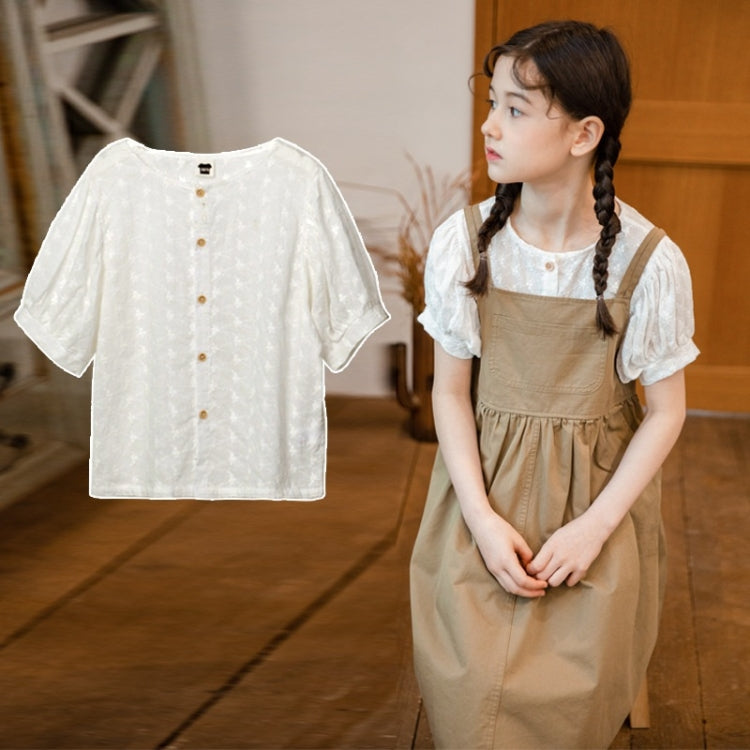 Girls Fashion Casual Lace Top