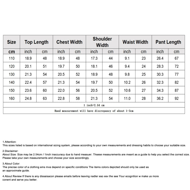 Girls Casual Top Wide-leg Pants Two-piece suit