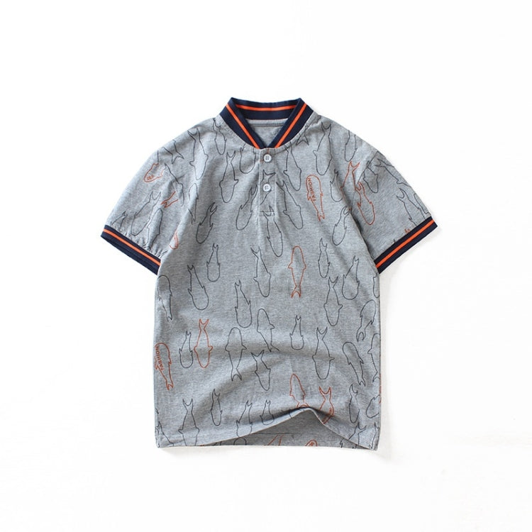 Boys Short Sleeve T-shirt Polo Shirt