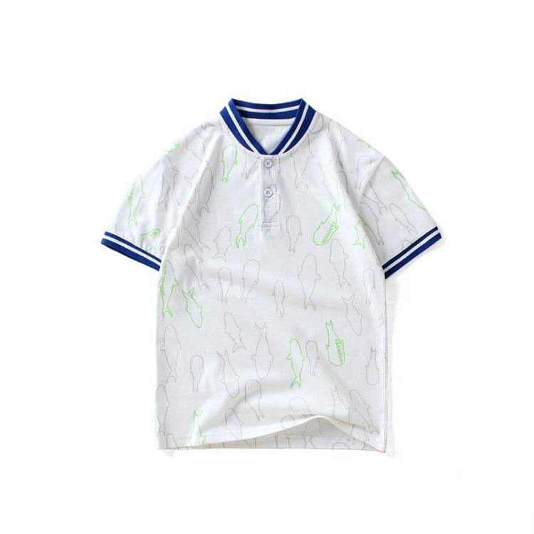 Boys Short Sleeve T-shirt Polo Shirt
