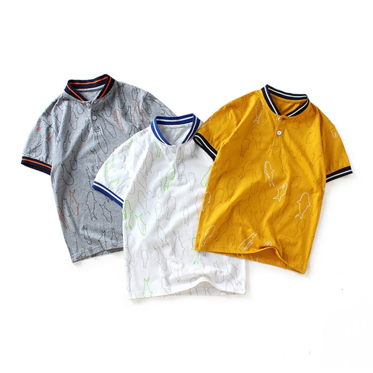 Boys Short Sleeve T-shirt Polo Shirt