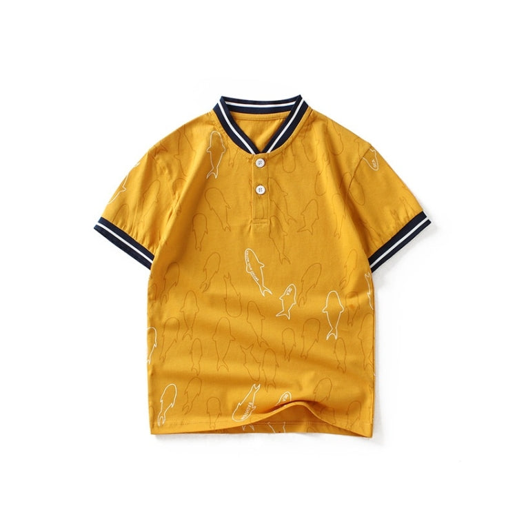 Boys Short Sleeve T-shirt Polo Shirt