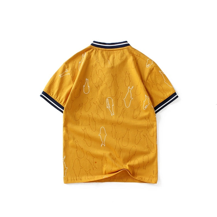 Boys Short Sleeve T-shirt Polo Shirt