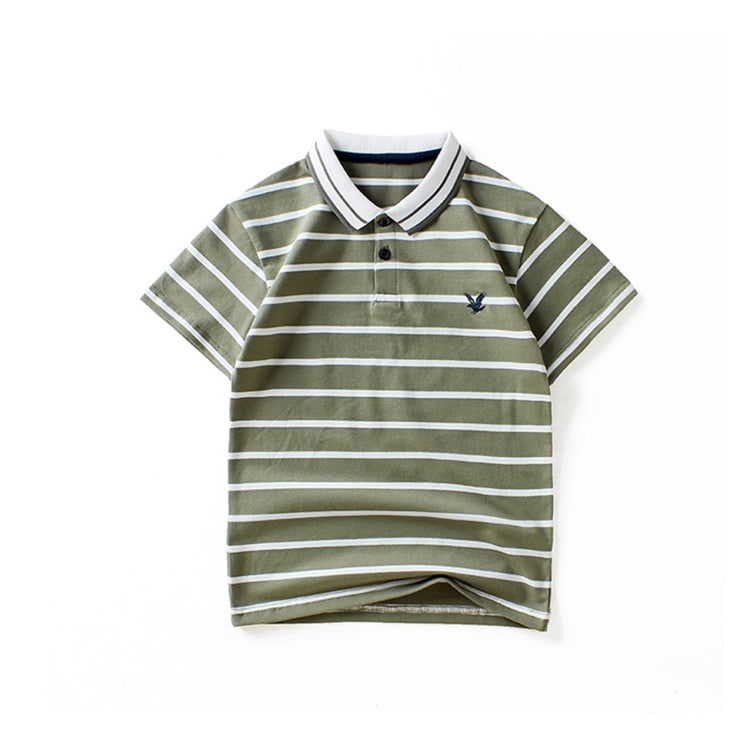 Boys Short Sleeve T-shirt Polo Shirt