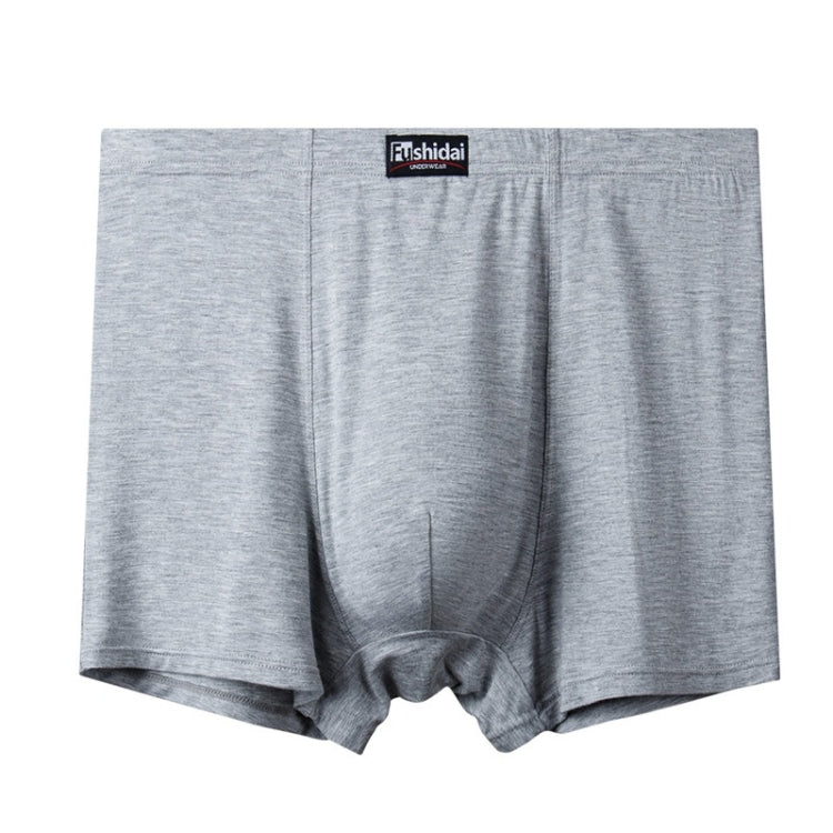 2 PCS Men Modal High Waist Breathable Boxer Underwear