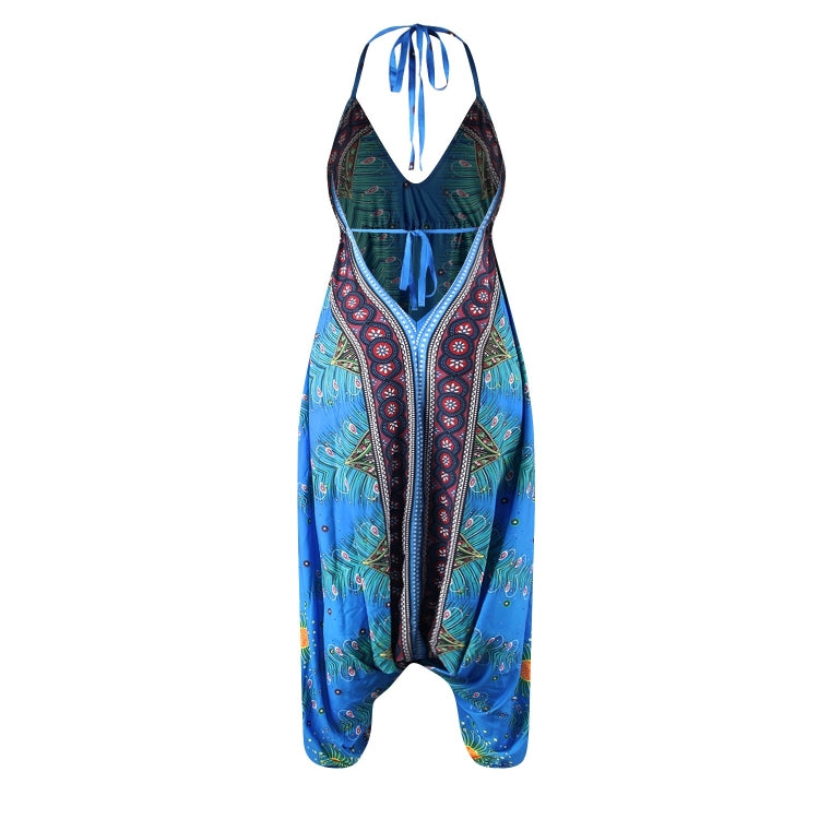 Ladies Printed Loose Wide Leg Sports Yoga Pants