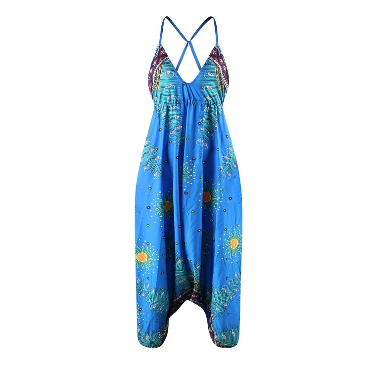 Ladies Printed Loose Wide Leg Sports Yoga Pants