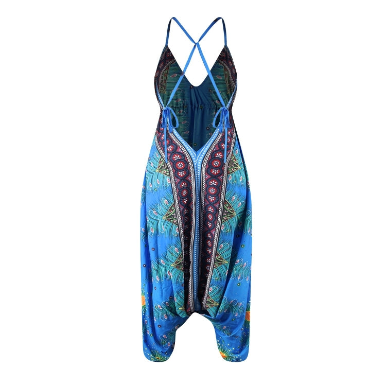 Ladies Printed Loose Wide Leg Sports Yoga Pants