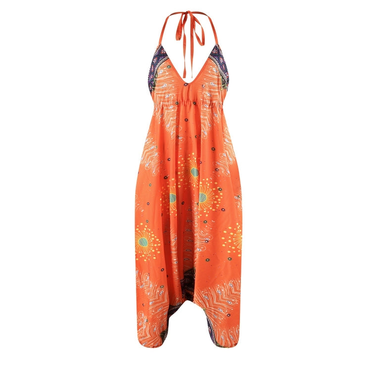 Ladies Printed Loose Wide Leg Sports Yoga Pants