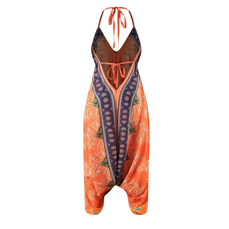 Ladies Printed Loose Wide Leg Sports Yoga Pants