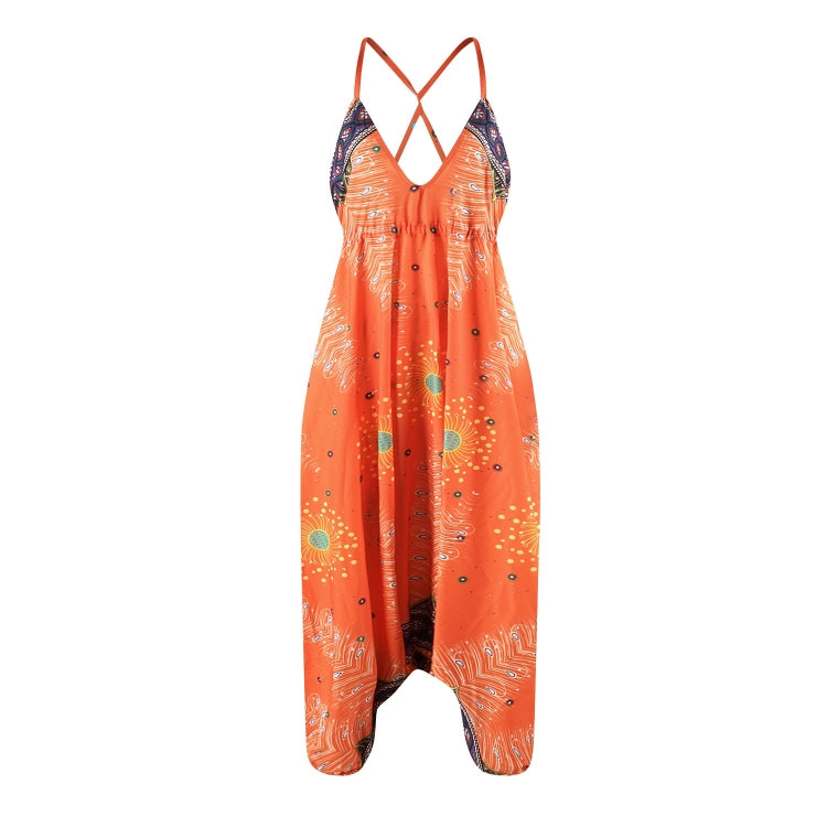 Ladies Printed Loose Wide Leg Sports Yoga Pants