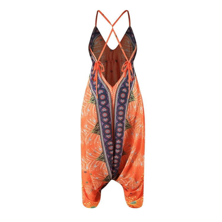 Ladies Printed Loose Wide Leg Sports Yoga Pants