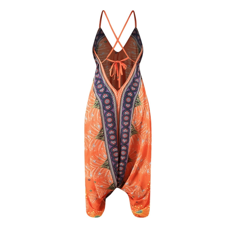Ladies Printed Loose Wide Leg Sports Yoga Pants