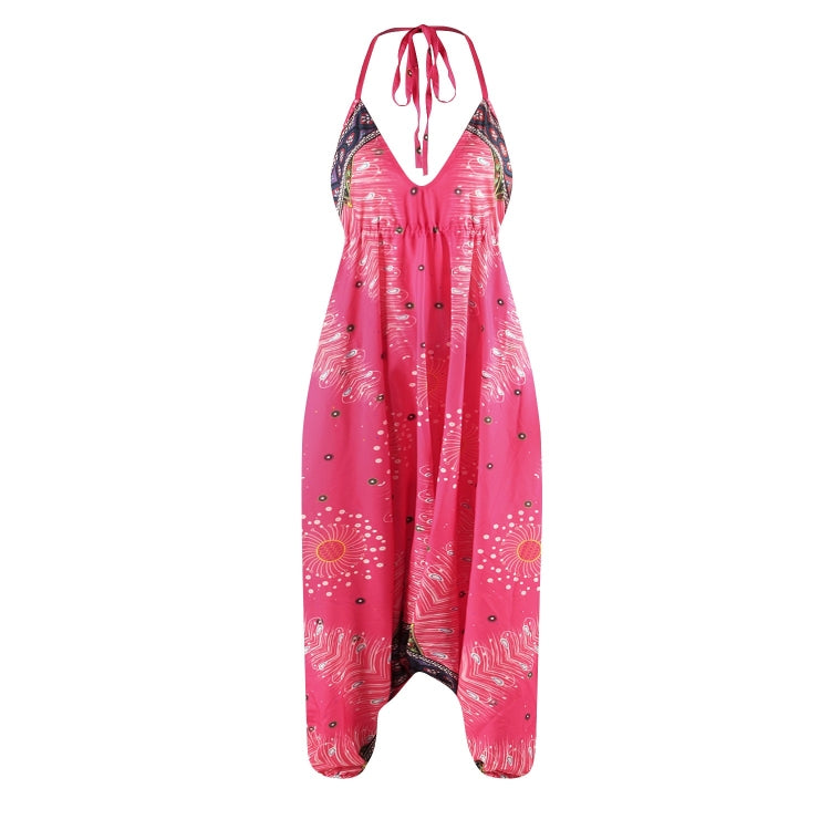 Ladies Printed Loose Wide Leg Sports Yoga Pants