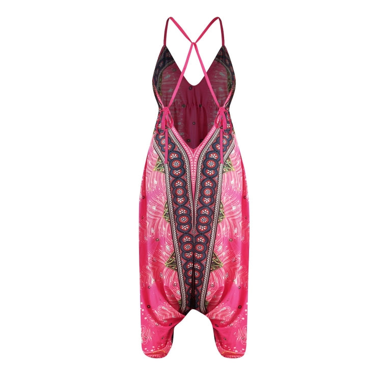 Ladies Printed Loose Wide Leg Sports Yoga Pants