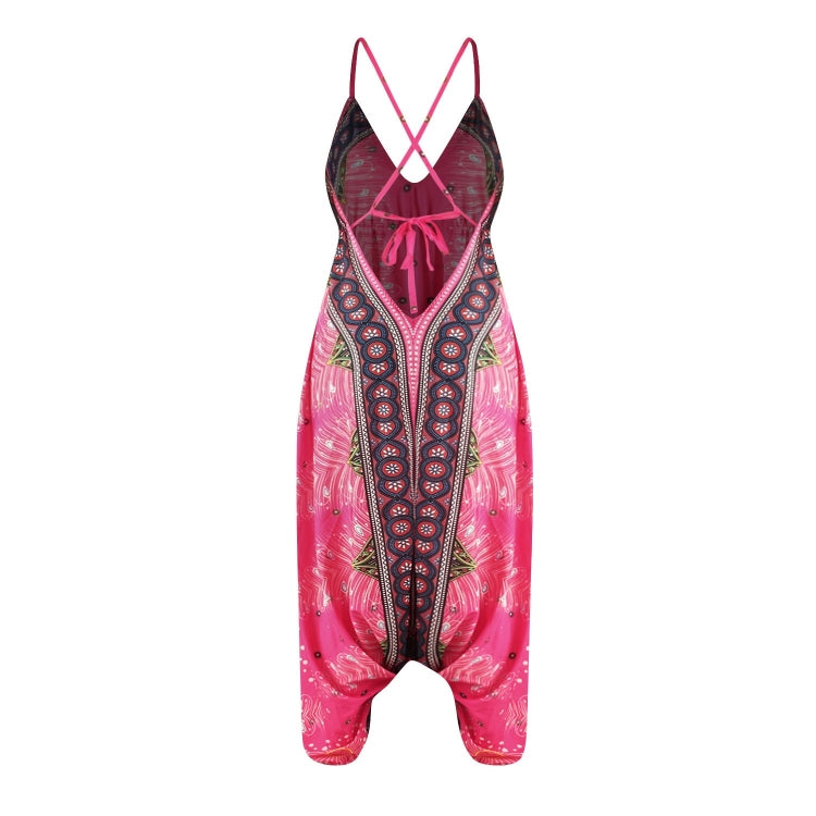 Ladies Printed Loose Wide Leg Sports Yoga Pants