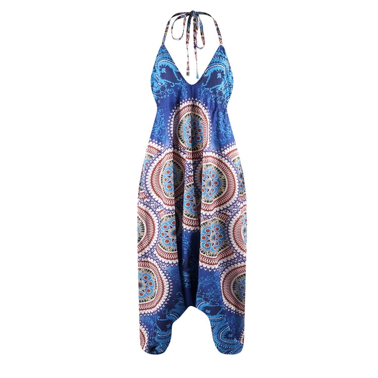 Ladies Printed Loose Wide Leg Sports Yoga Pants