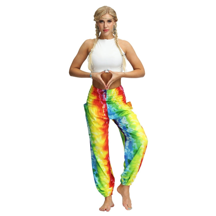 Tie-dye Gradient Beach Holiday Bloomers Suit