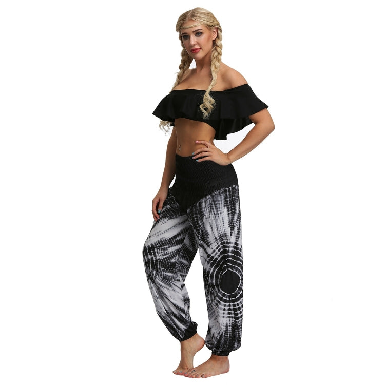 Tie-dye Gradient Beach Holiday Bloomers Suit