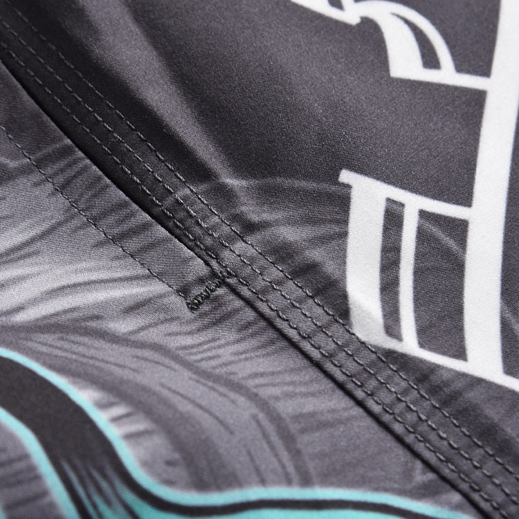 Men 3D Printed Octopus Beach Pants Quick-drying Swimming Shorts