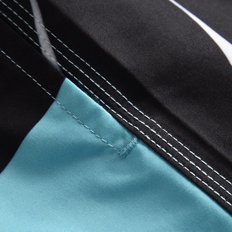 Men Casual 3D Printed Shorts Beach Pants