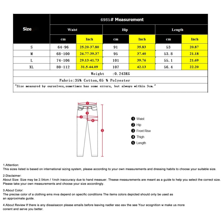 Women Solid Color Short Pants