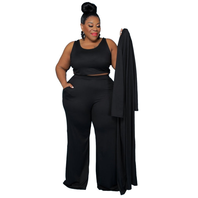 Casual Fashion Sports Home Three-piece Set
