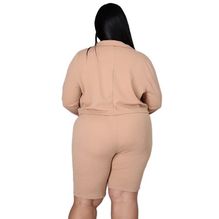 Pure Color Sexy Temperament Fashion Casual Suit