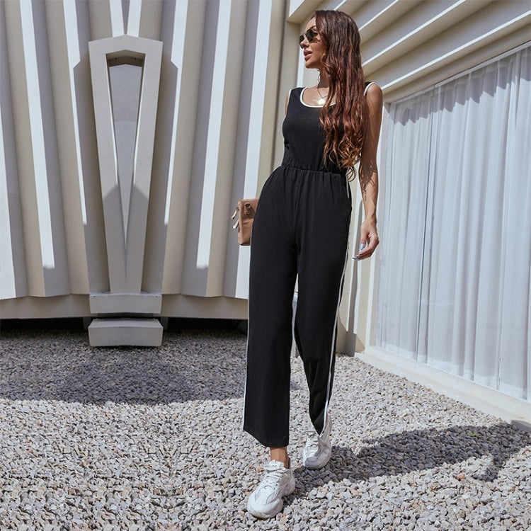 Vest-type Casual Loose Jumpsuit