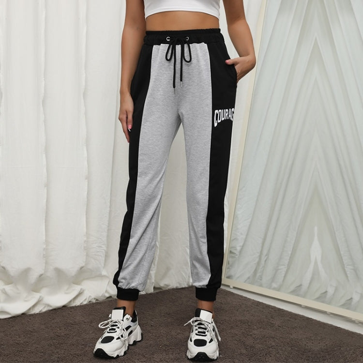 Ladies Printed Casual Harem Pants Straight Leg Pants