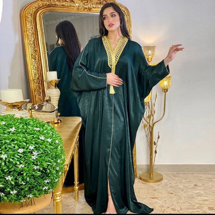 Bat Sleeve Robe Cardigan Dress