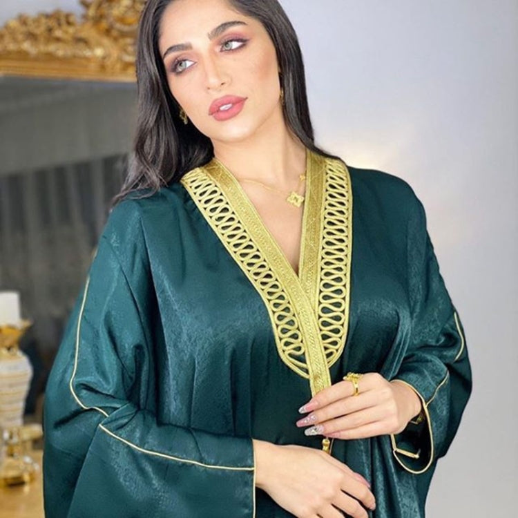 Bat Sleeve Robe Cardigan Dress