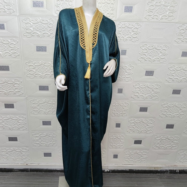 Bat Sleeve Robe Cardigan Dress