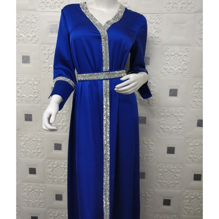 Women Robe With Diamond Belt