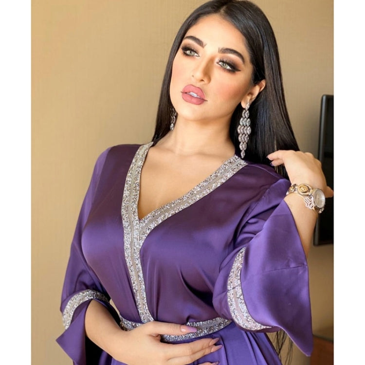 Women Robe With Diamond Belt