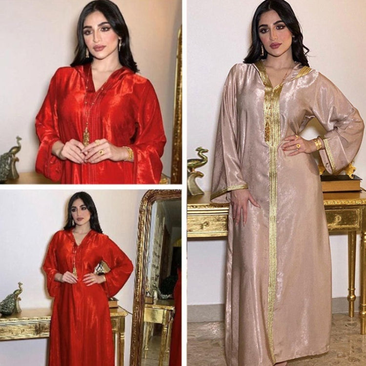 Women Hooded Lace Suede Noble Robe