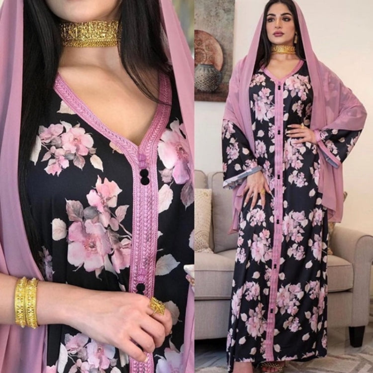 Women Printed Long Floral Dress