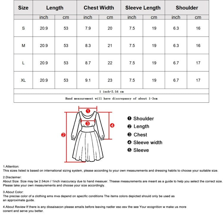 Women Long Sleeve Embroidered Dress