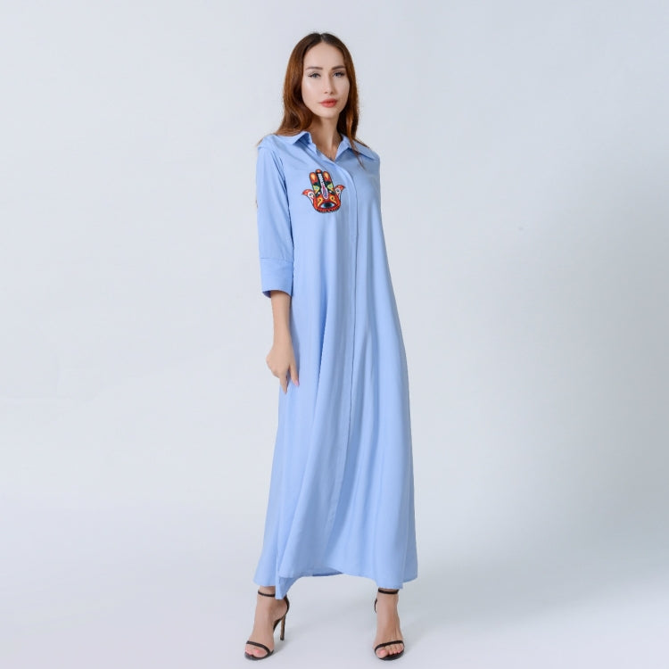 Women Embroidered Three-dimensional Embroidery Robe