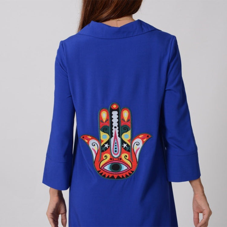Women Embroidered Three-dimensional Embroidery Robe