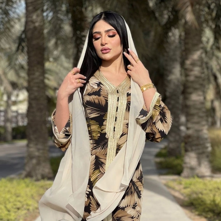 Women Printed Loose Oversized Robe