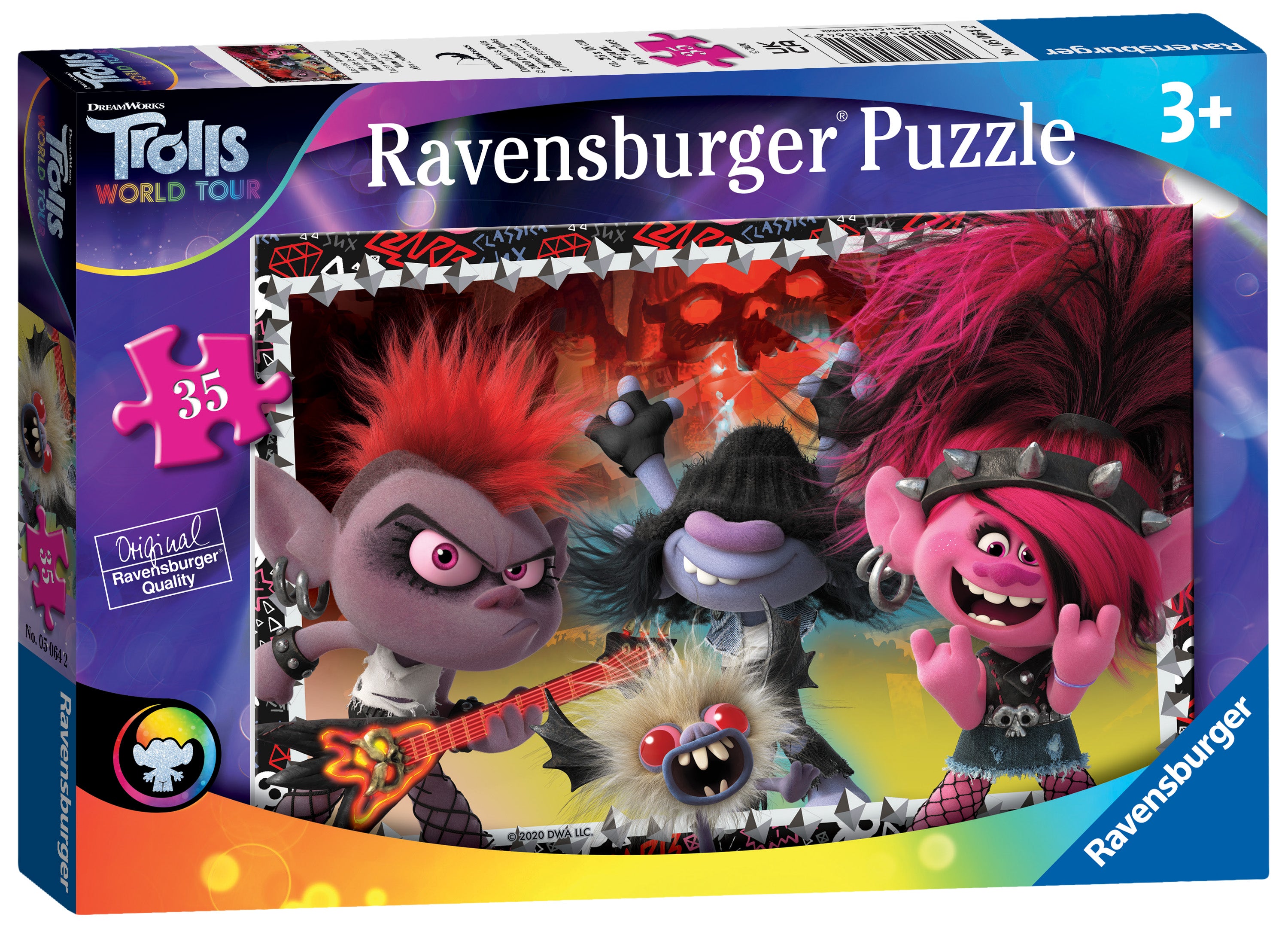 05064 Ravensburger Trolls 2 World Tour, 35pc Children's Jigsaw Puzzle Age 3yrs+