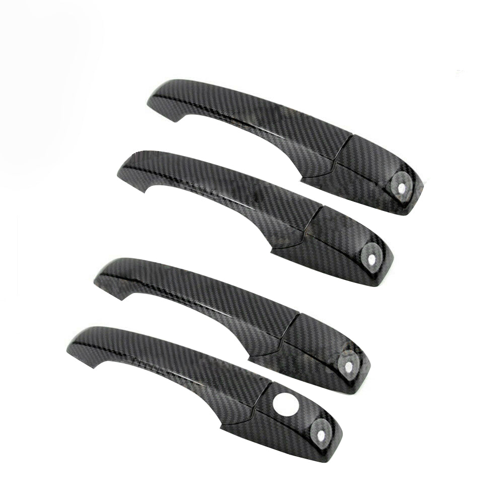 ABS Carbon Fiber Outer Door Handle Cover Trim Fit For Dodge Durango SUV 2011-20