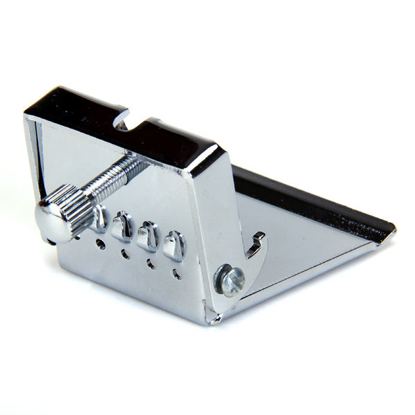 Chrome Zinc Alloy 5 String Tailpiece Plate for Banjo Replacement Parts