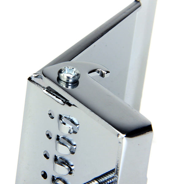 Chrome Zinc Alloy 5 String Tailpiece Plate for Banjo Replacement Parts