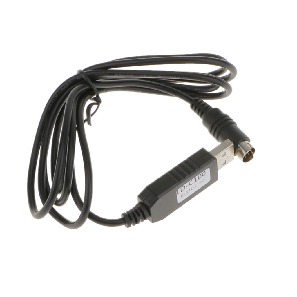 USB To 8 Pin CT-62 CT62 CAT Connector Cable For Yaesu FT-817ND FT-857D FT-897D