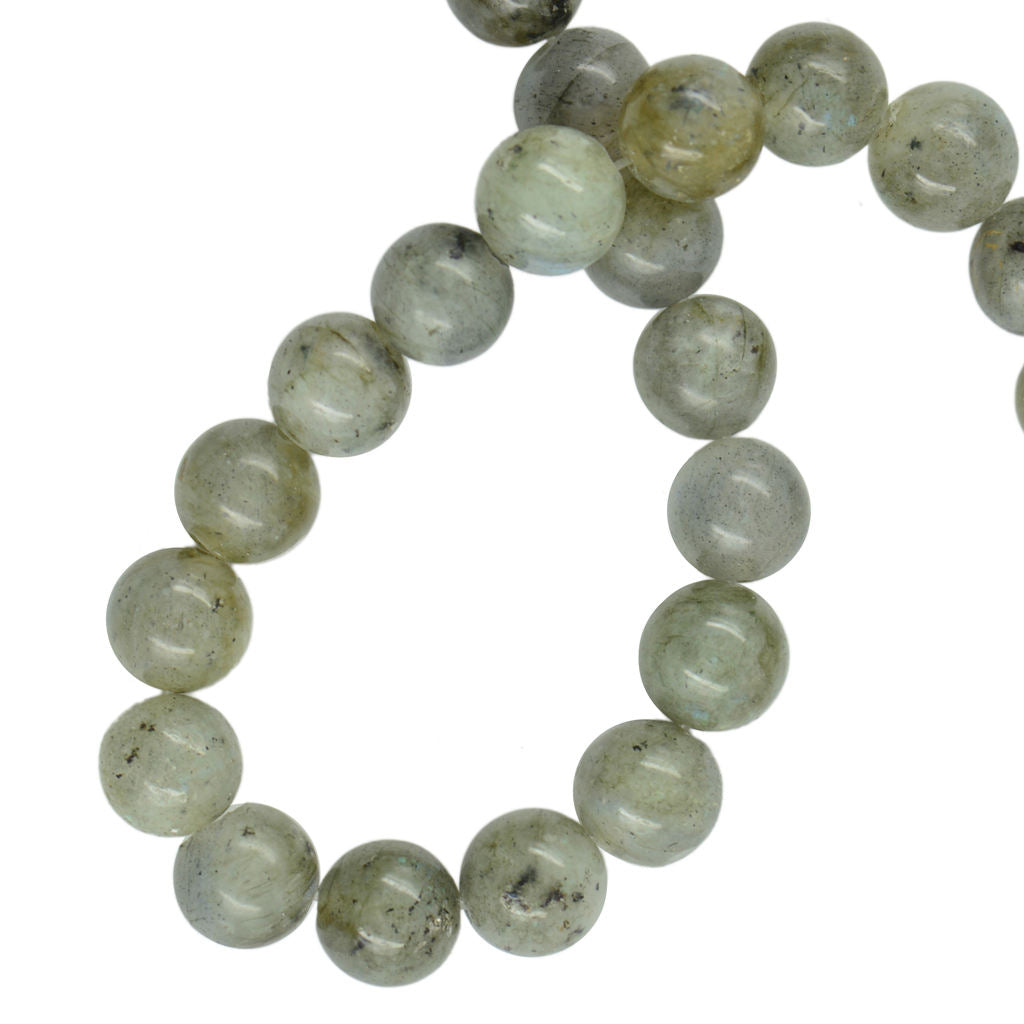 15 inch Strand Natural Labradorite Stone 8mm Round Loose Beads Spacer Art Craft