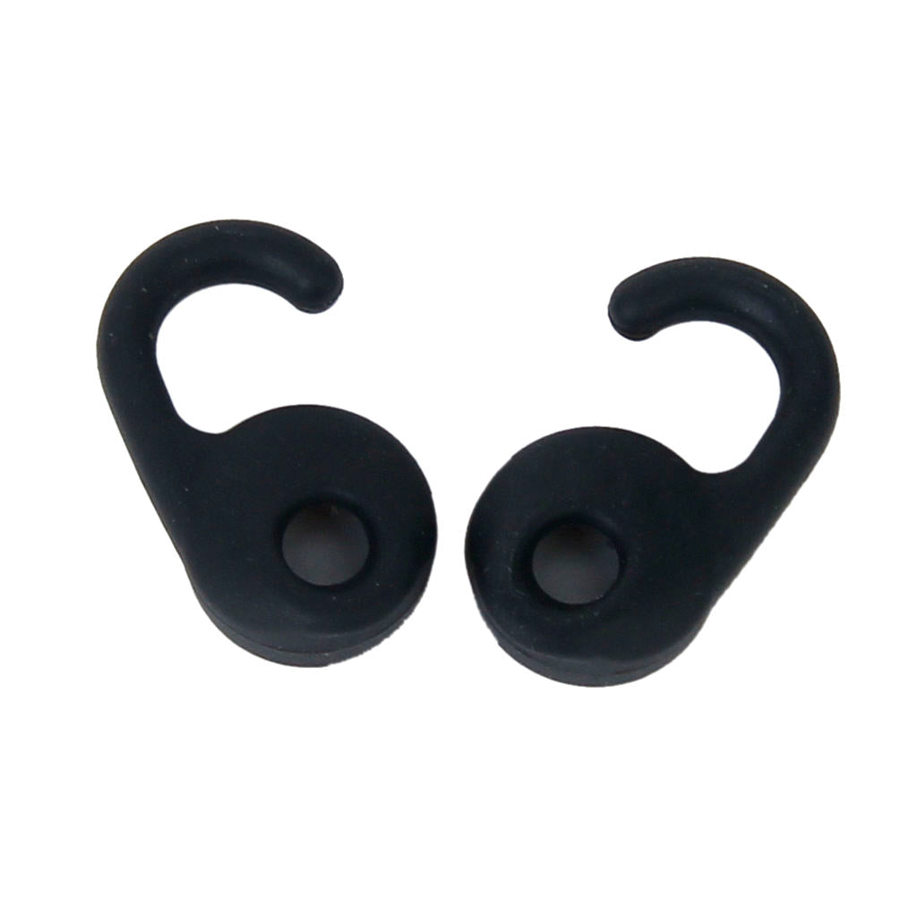 Black Ear Hook Ear Bud Gels Set For  EASYGO / EASYCALL / CLEAR / TALK