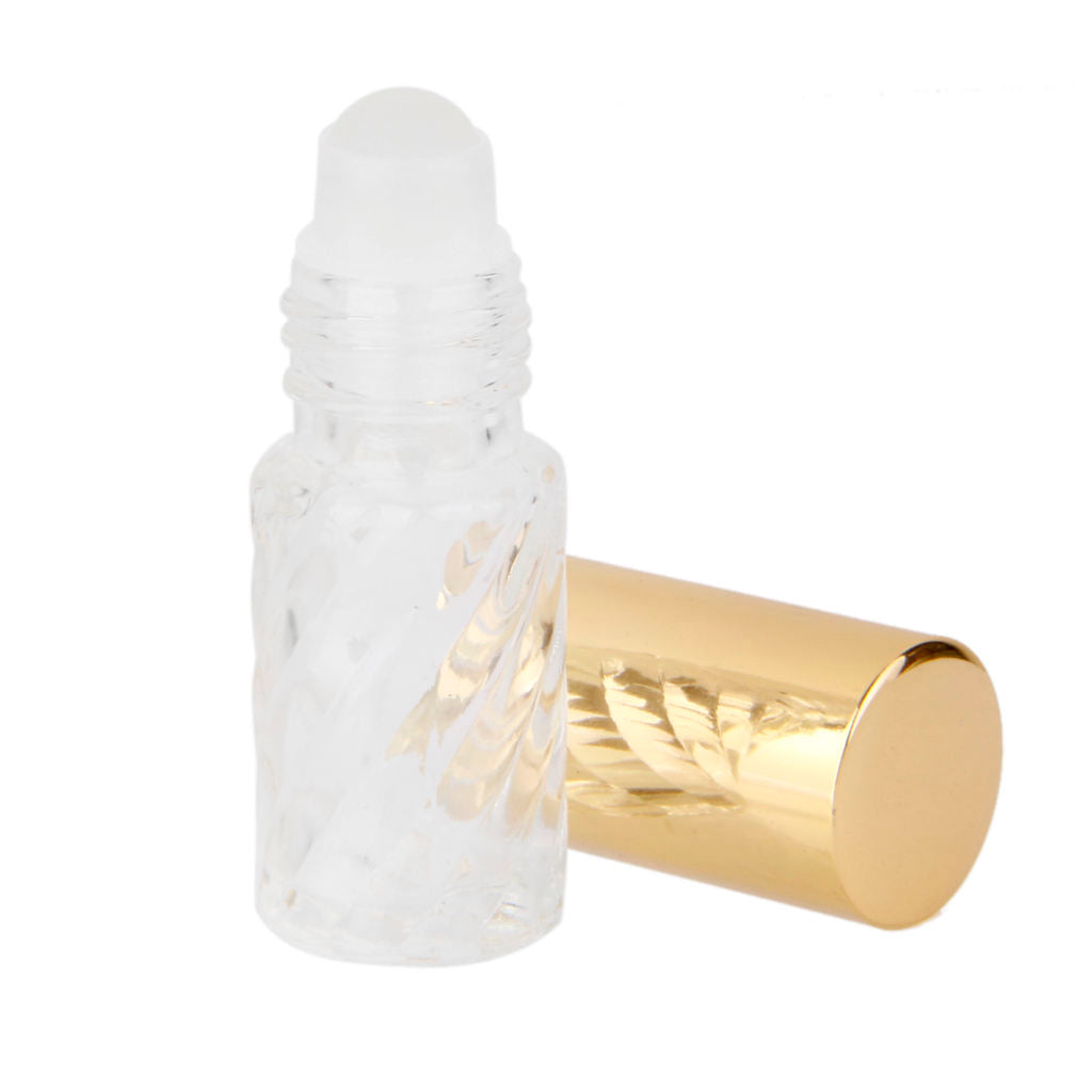 15Pcs Perfume Essential Oil Roll-on Bottles Travel Deodorants Sample Tubes