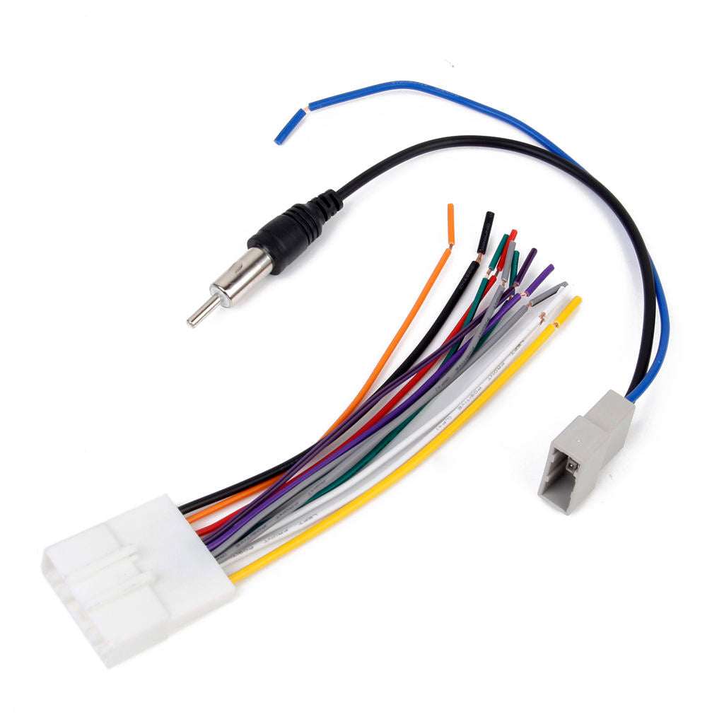 Car DVD Player Radio Wire Harness Plugs FM Antenna Adapter for Sunny Series